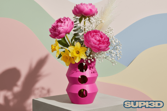 3D Creative Vase with Holes STL 073: A Practical Evaluation