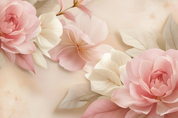 3D Floral Background Wallpaper: Design & Use