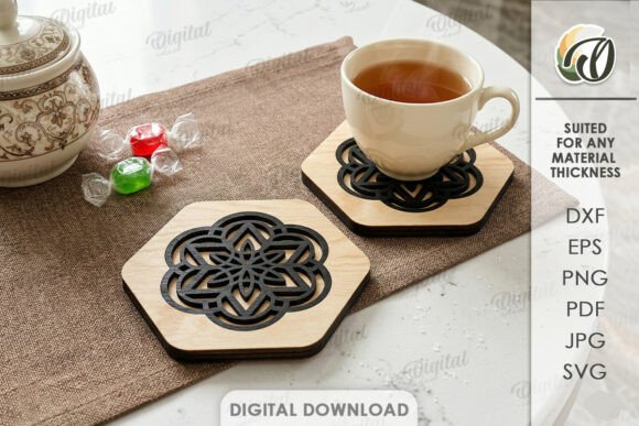 3D Mandala Coaster Laser Cut: A Digital Blueprint for Modern Creativity