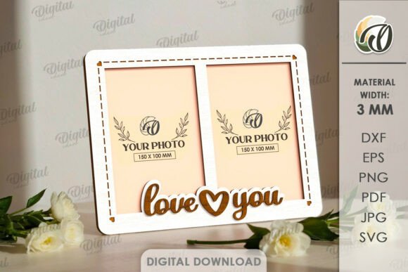 3D Minimalist Photo Frame Laser Cut: A Digital Blueprint for Modern Spaces