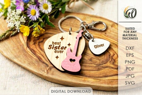 3D Mother's Day Keychain Laser Cut: A Creative Digital Solution for Personalized Gifts