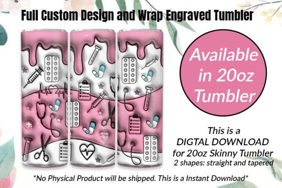 3D Nurse Life 20oz Tumbler Wrap: A Practical Evaluation
