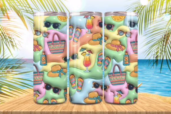 3D Puff Summer Accessories Tumbler Wrap: A Strategic Asset for Brand Positioning