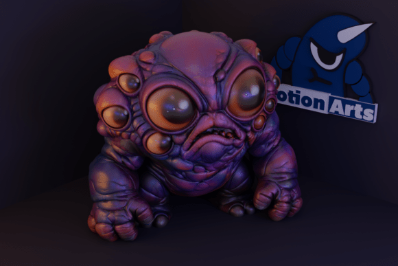Alien Glorbix, the Stranger 3D Model