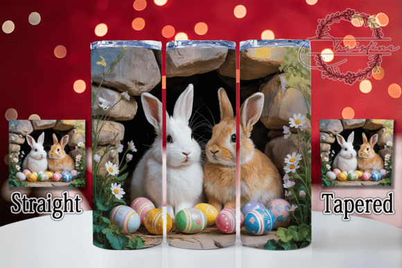 Bring the Magic of a 3D Rabbit Hole Easter Tumbler to Your Drinkware