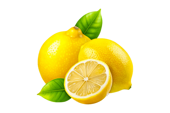 Fresh Lemon Fruit T-shirt 3D PNG: A Designer's Essential Asset