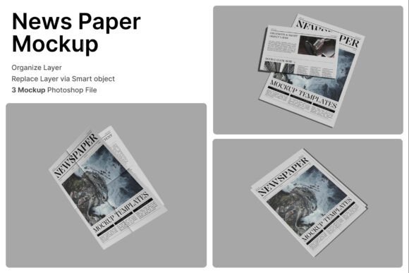 Newspaper 3D Mockup: Elevating Your Print Media Presentations