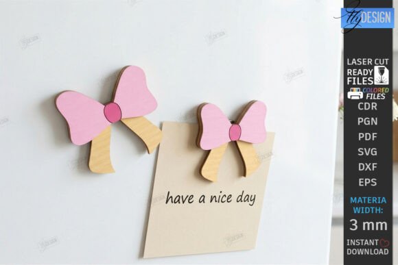 Transforming Digital Designs into Cute 3D Fridge Magnet Laser Cut Files