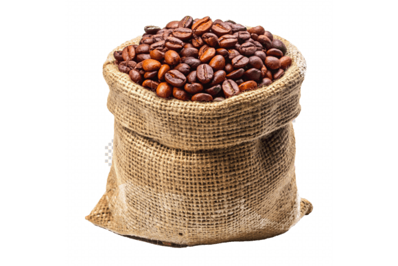 Unlocking Creativity with High-Quality Roasted Coffee Beans 3D Rendering PNGs